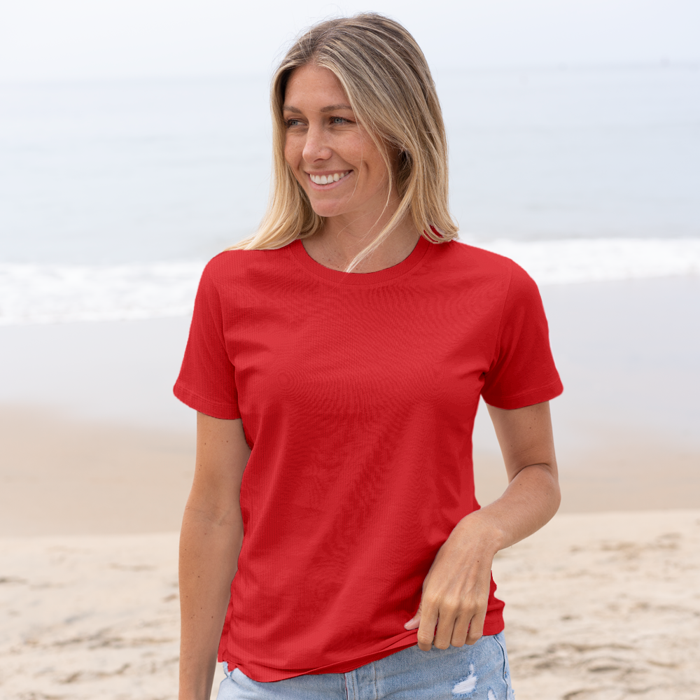 #color_red organic cotton t-shirt