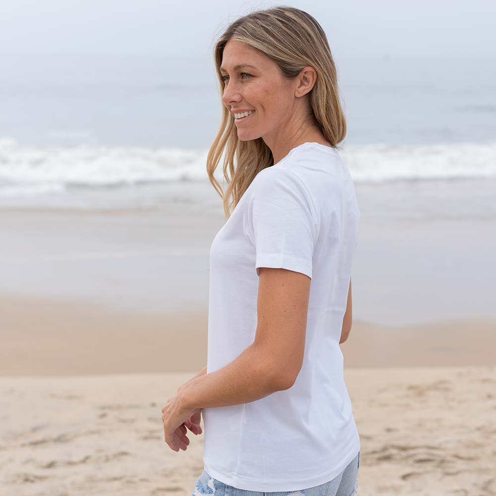 #color_white organic cotton t-shirt front