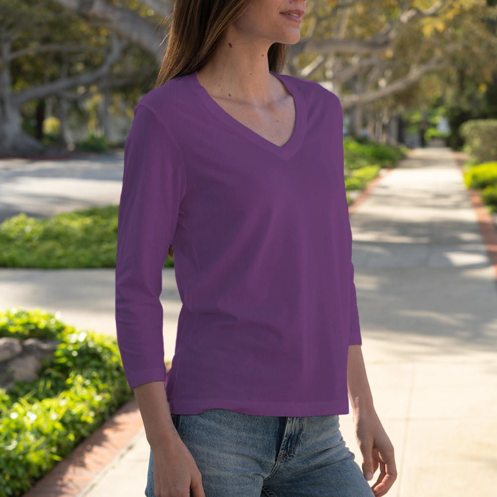 #color_plum organic cotton t-shirt