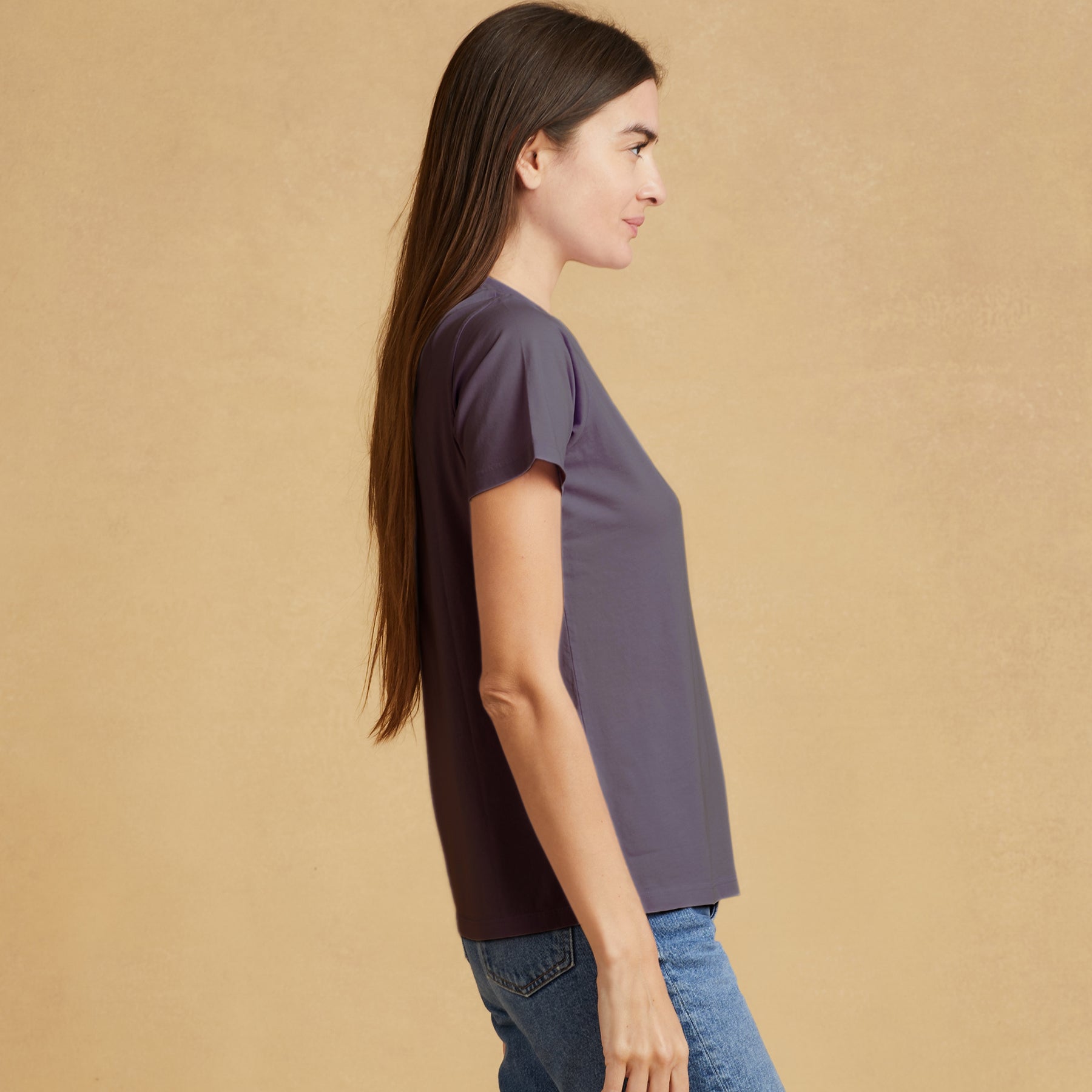 #color_faded-purple organic cotton t-shirt