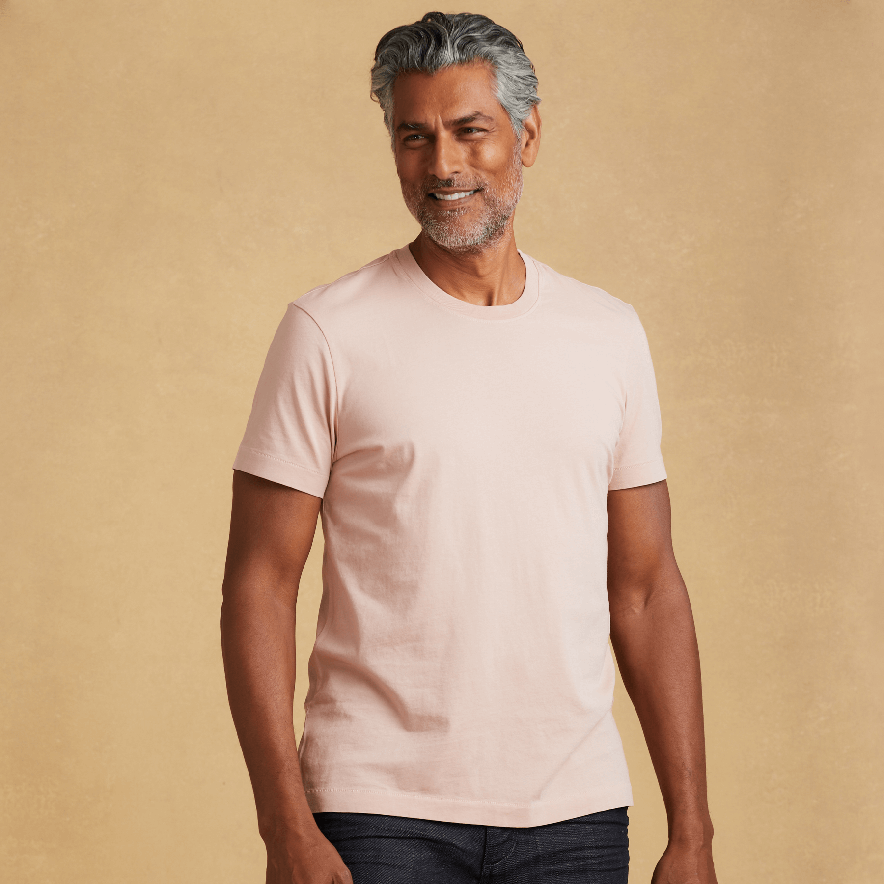 #color_blush organic cotton t-shirt 