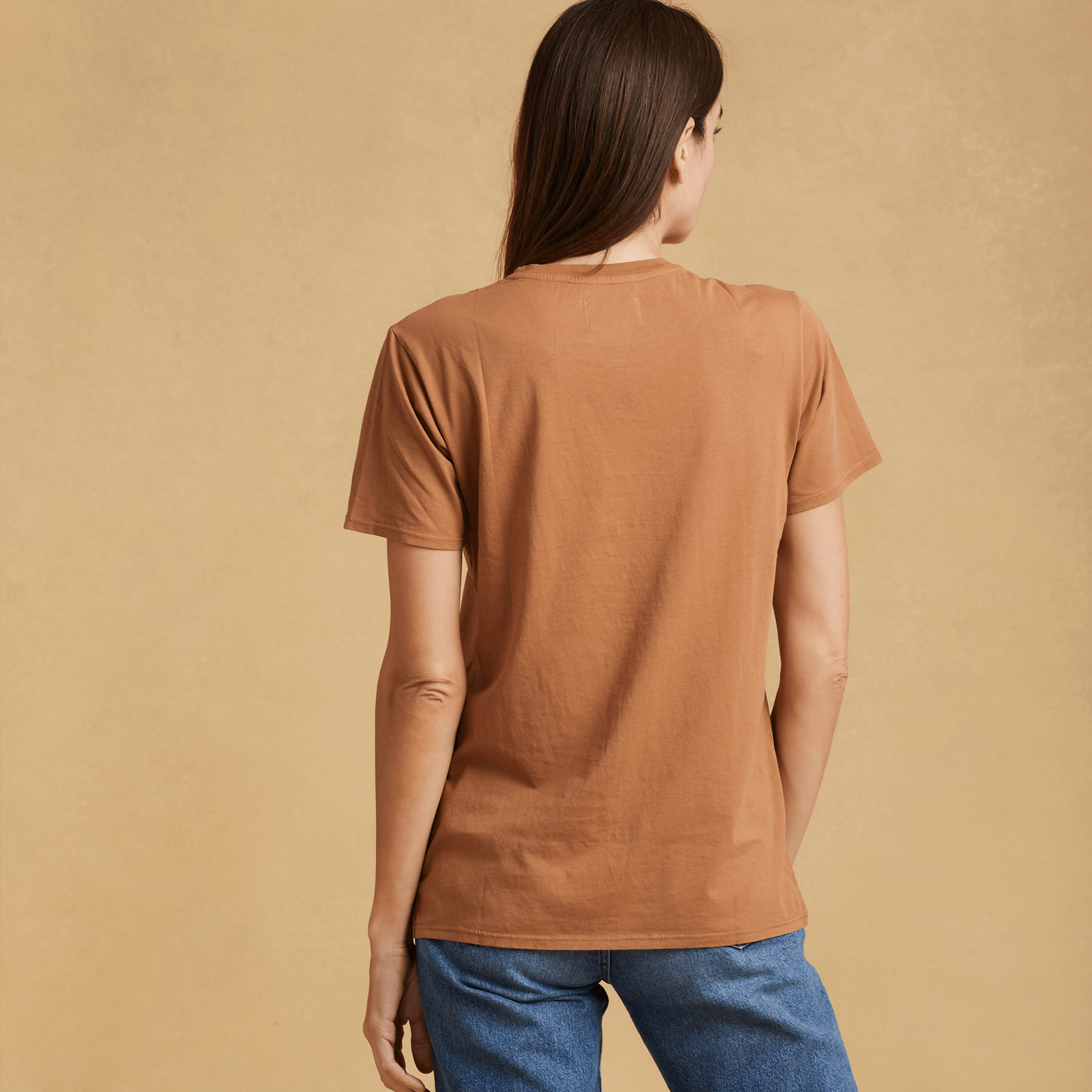 #color_copper organic cotton t-shirt 