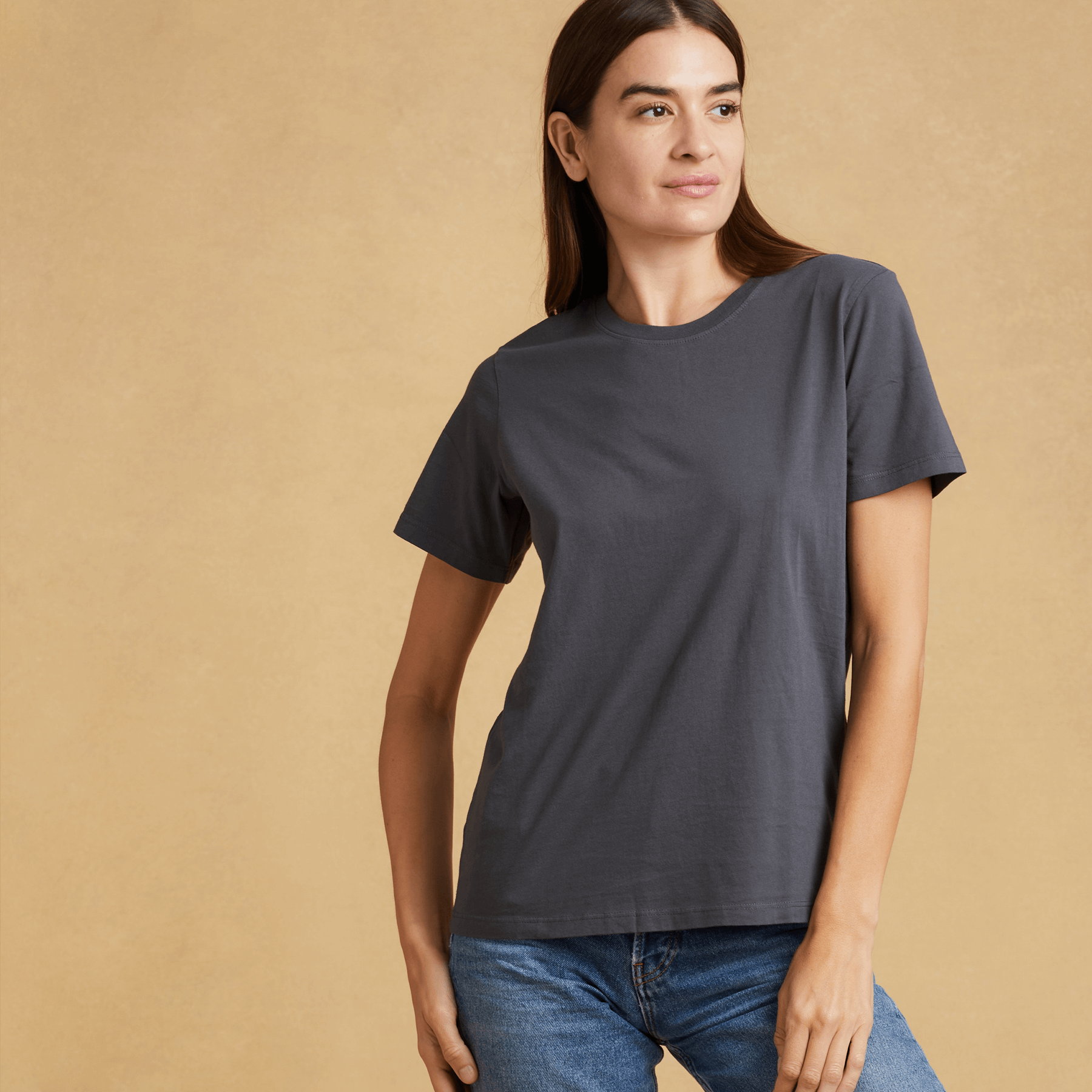 #color_dark-grey organic cotton t-shirt