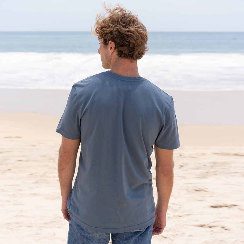 Mens short sleeve V-neck Classic T-Shirt