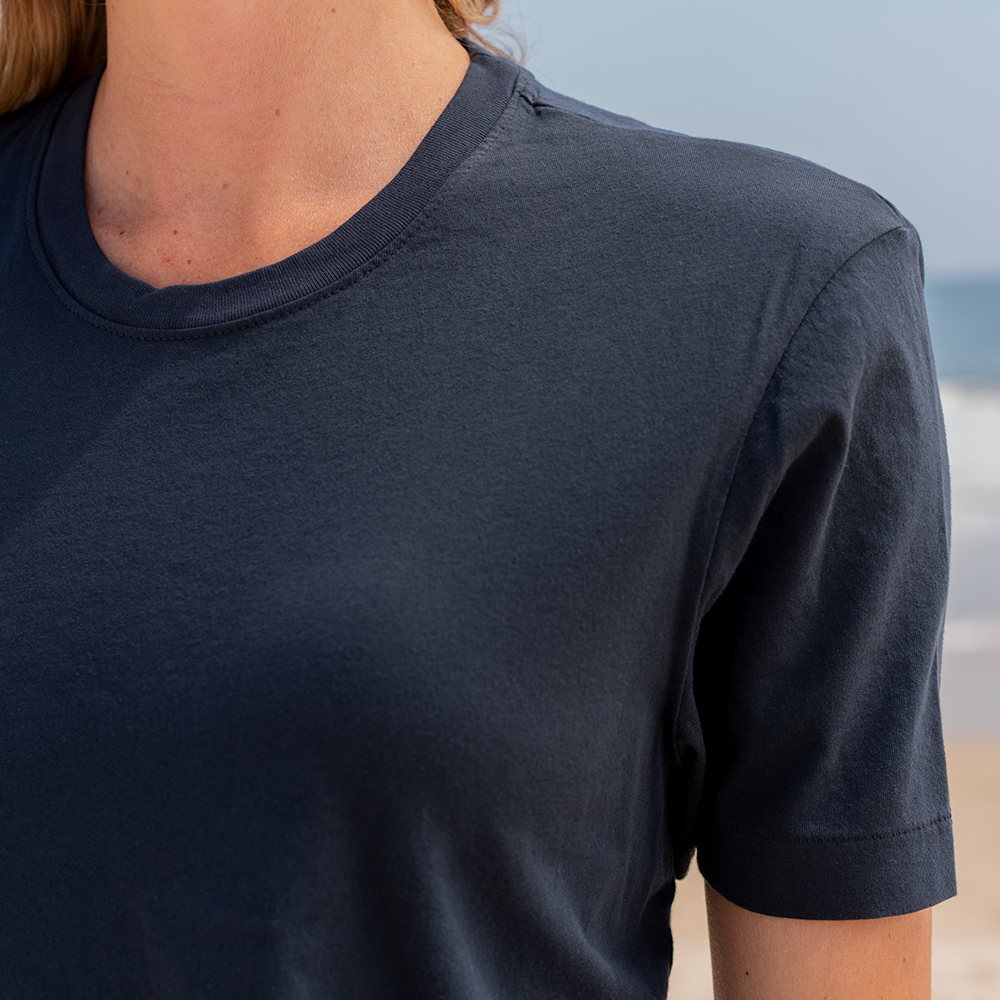 #color_navy-blue Womens Box Tee Close view
