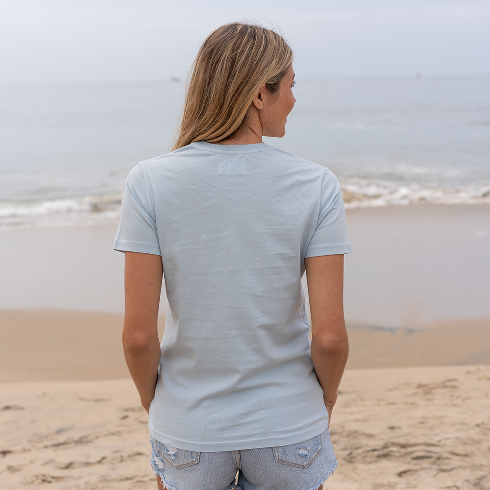#color_sky-blue organic cotton t-shirt Back