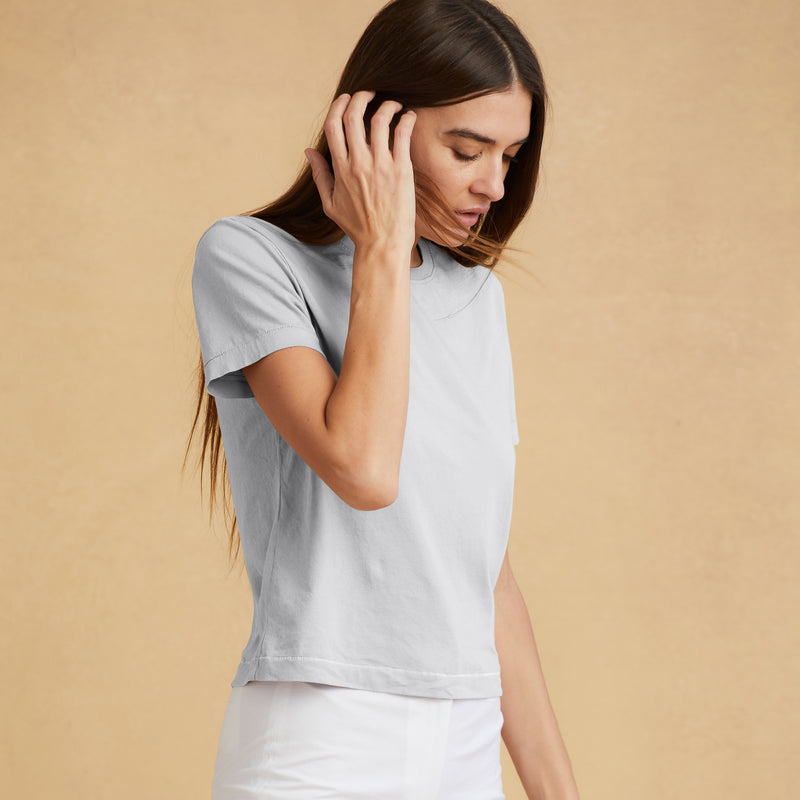 light-grey Womens Box Tee