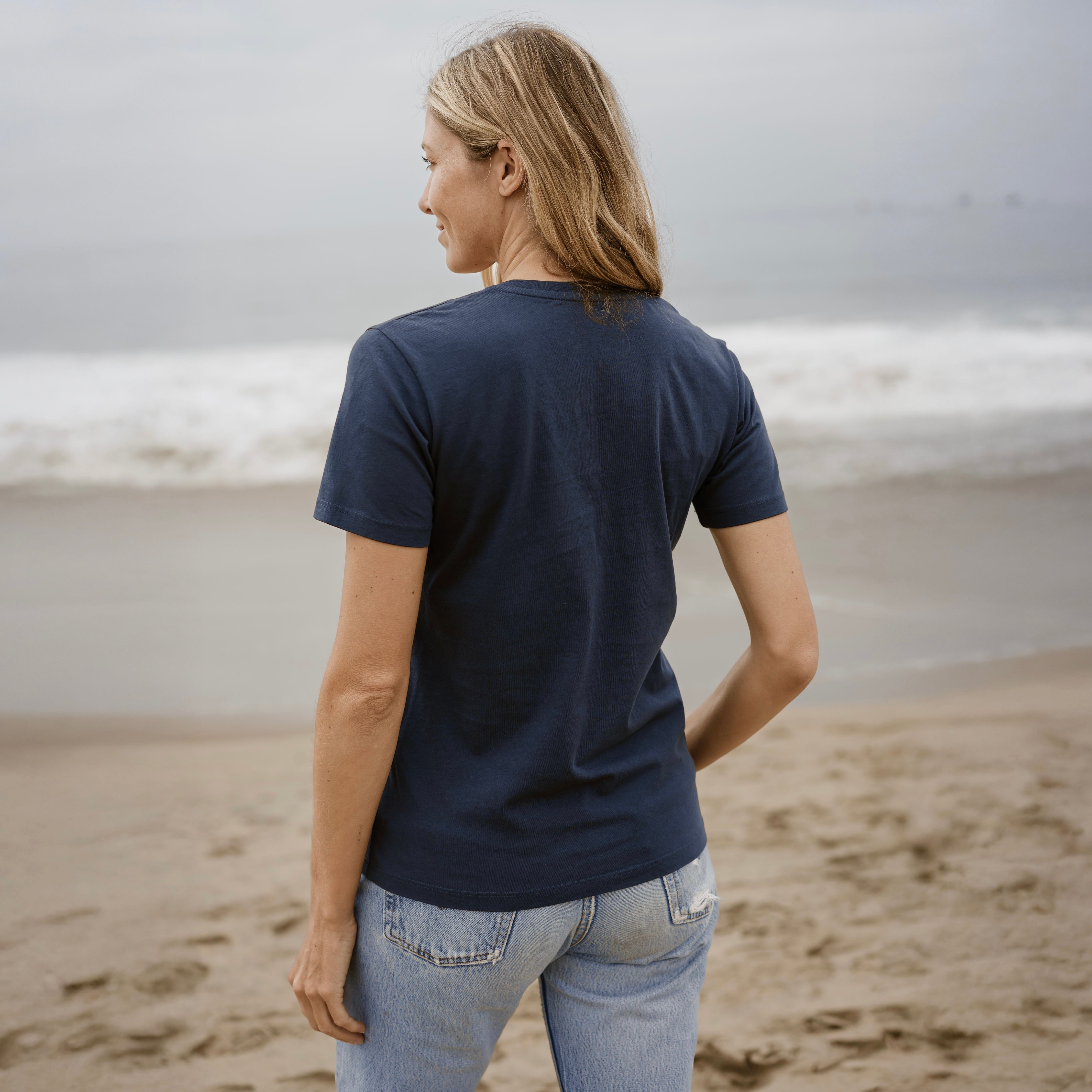 #color_navy-blue organic cotton t-shirt 
