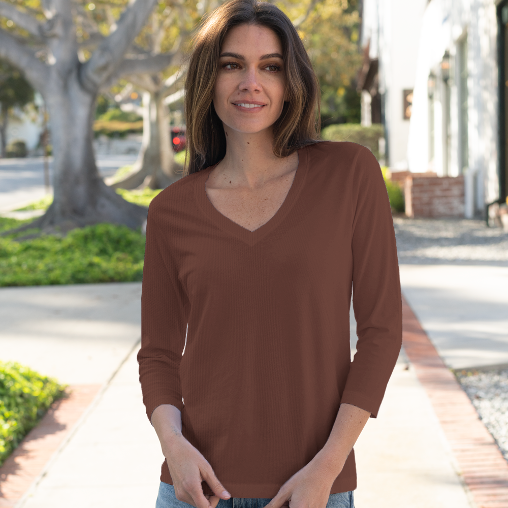 #color_brown organic cotton t-shirt 