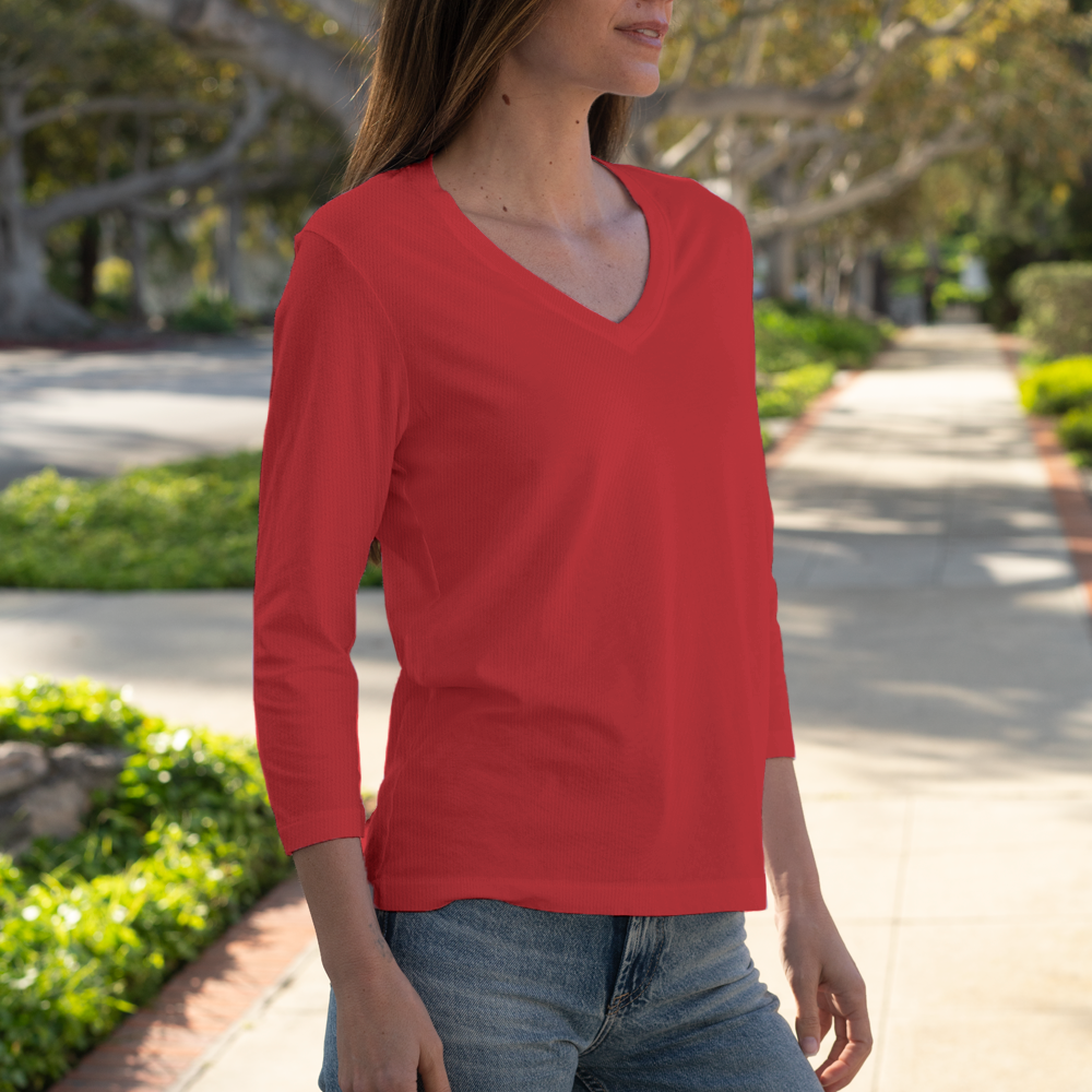 #color_red organic cotton t-shirt 