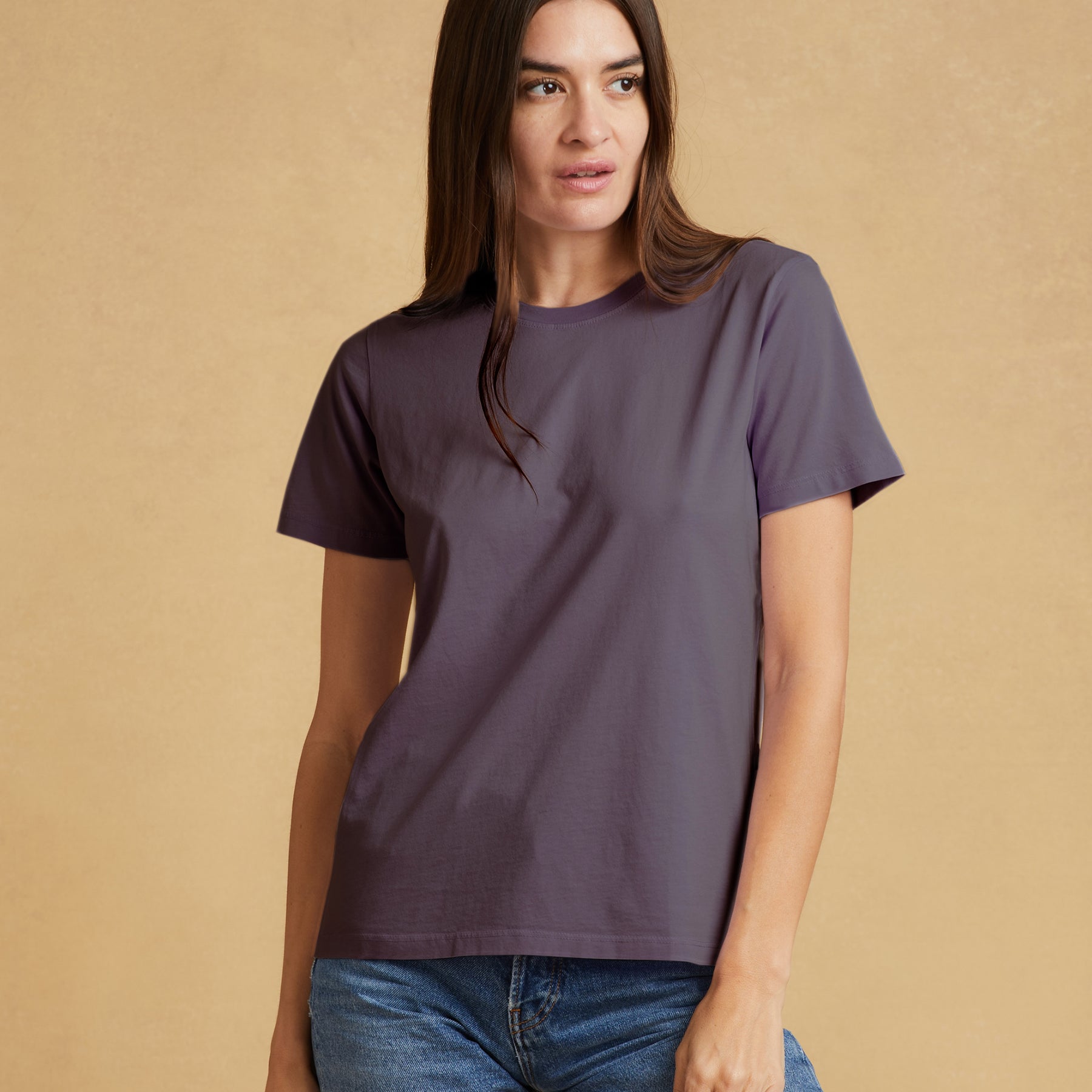 #color_faded-purple organic cotton t-shirt