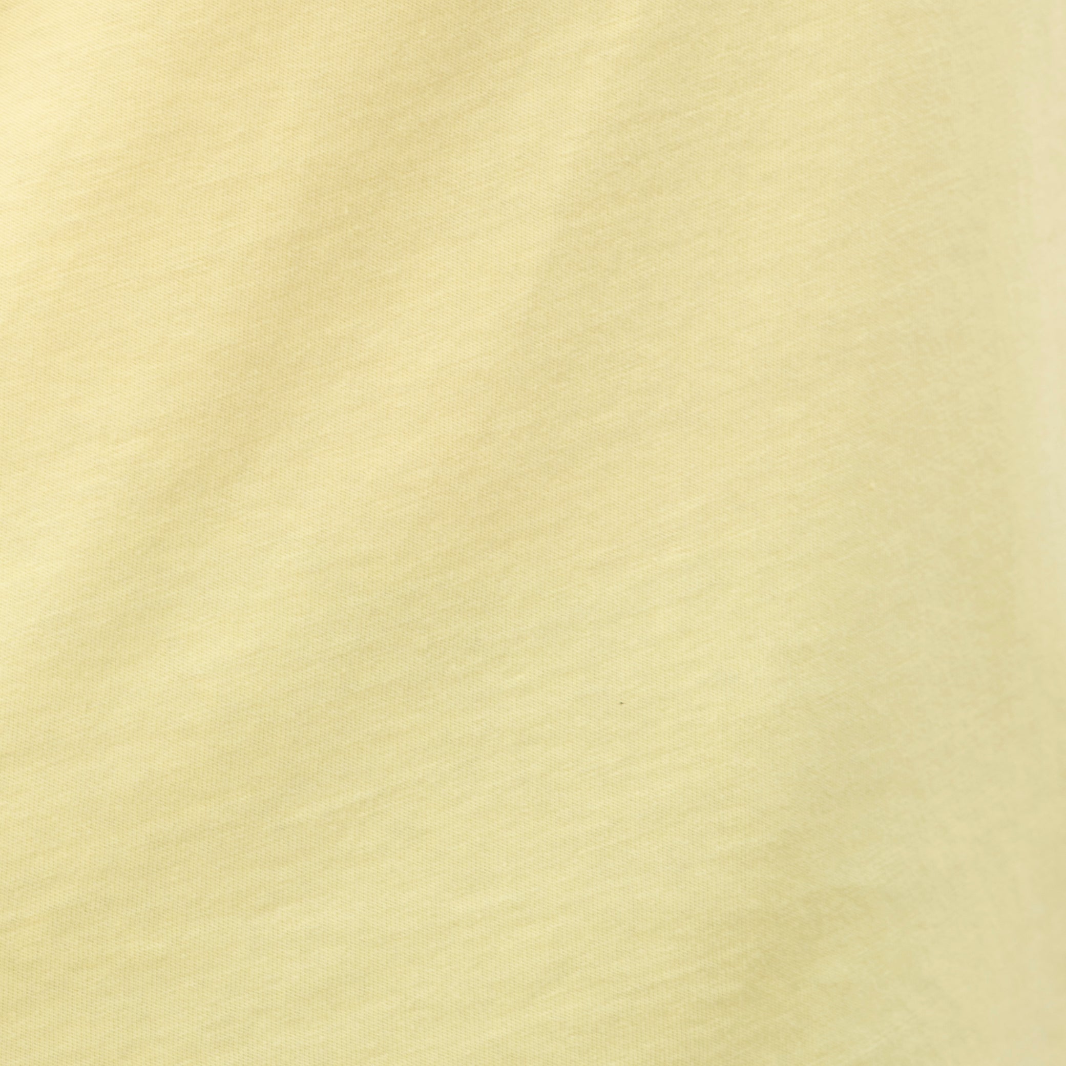 #color_yellow organic cotton V-Neck t-shirt