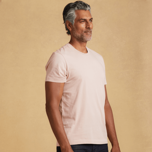 blush organic cotton t-shirt 