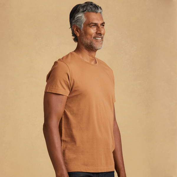 copper organic cotton t-shirt 