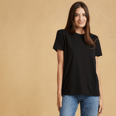 Womens short sleeve crew neck Classic T-Shirt