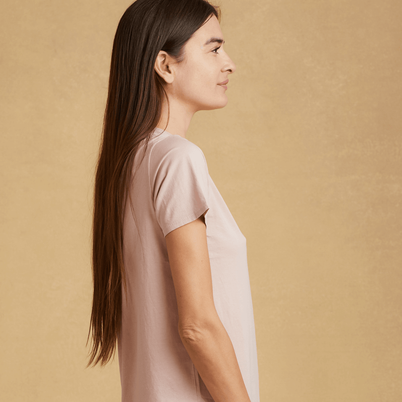 blush organic cotton t-shirt