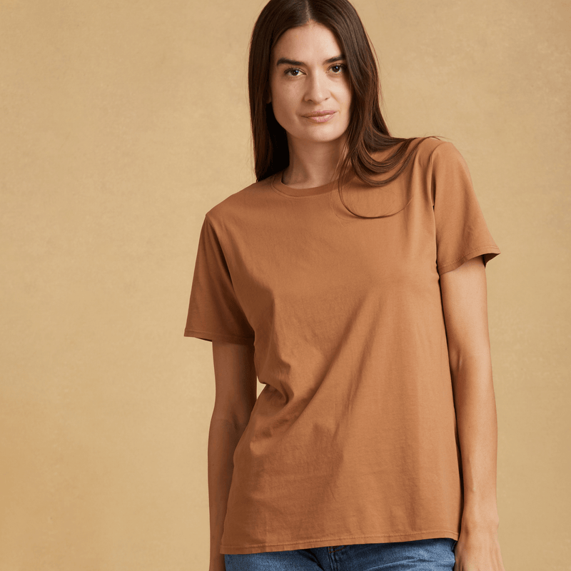 copper organic cotton t-shirt 