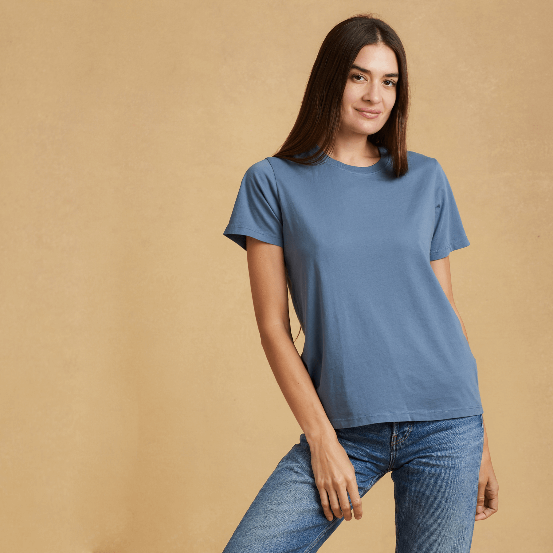 #color_dusk-blue organic cotton t-shirt
