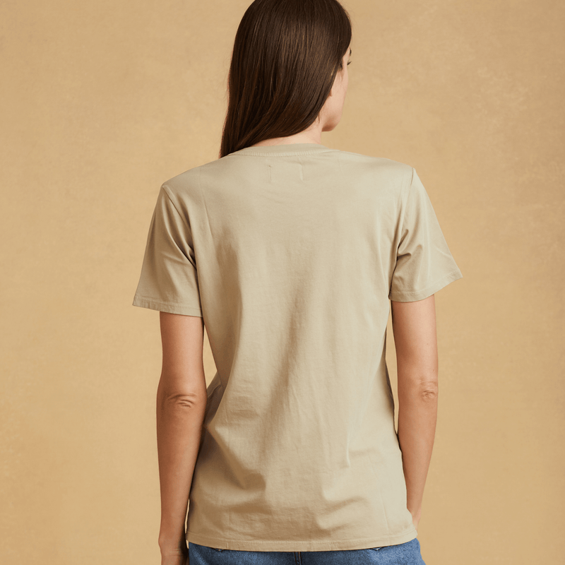sand organic cotton t-shirt 
