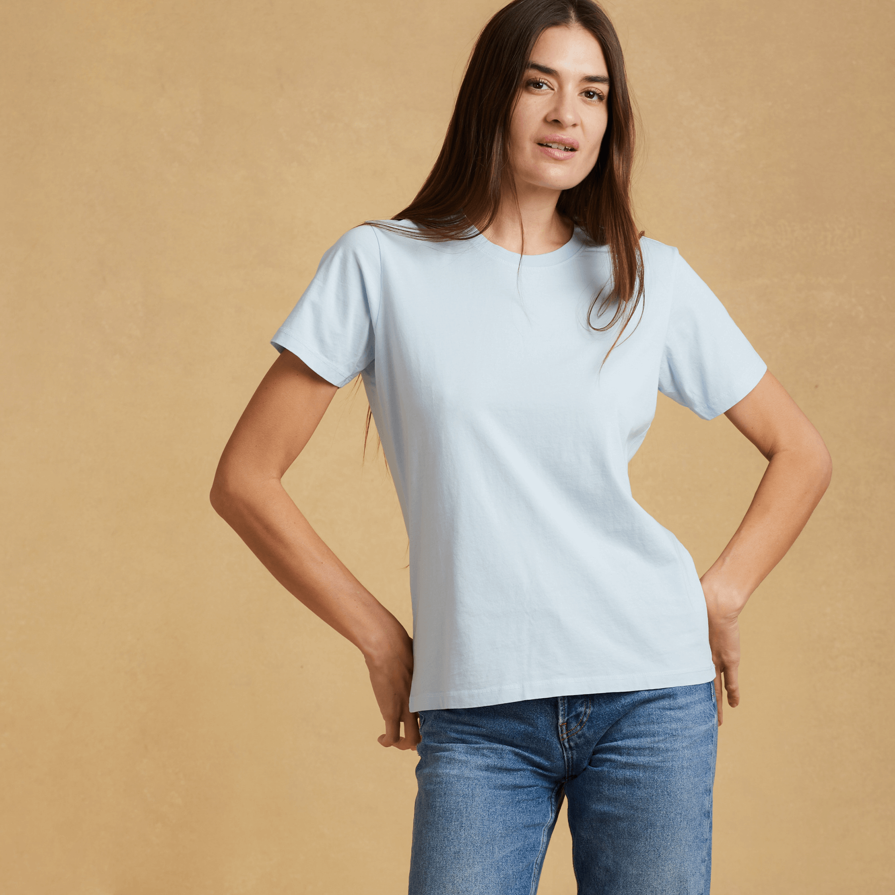 #color_sky-blue organic cotton t-shirt
