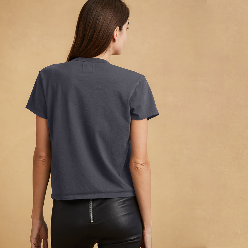 dark-grey Womens Box Tee
