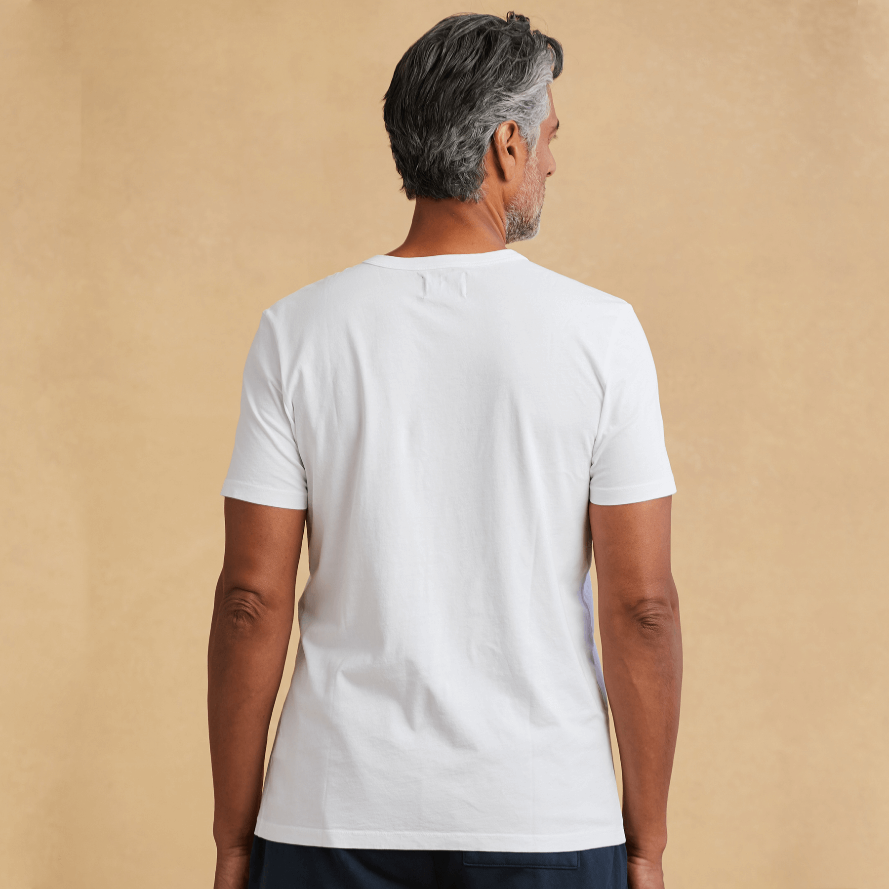 #color_white organic cotton Short Sleeve Pocket t-shirt 